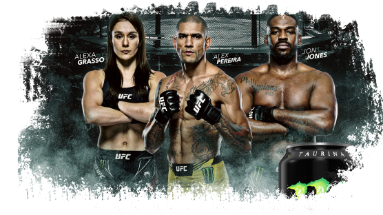 Bruna Brasil, Alex Pereira e Jon Jones